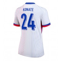 Camisa de time de futebol França Ibrahima Konate #24 Replicas 2º Equipamento Feminina Europeu 2024 Manga Curta